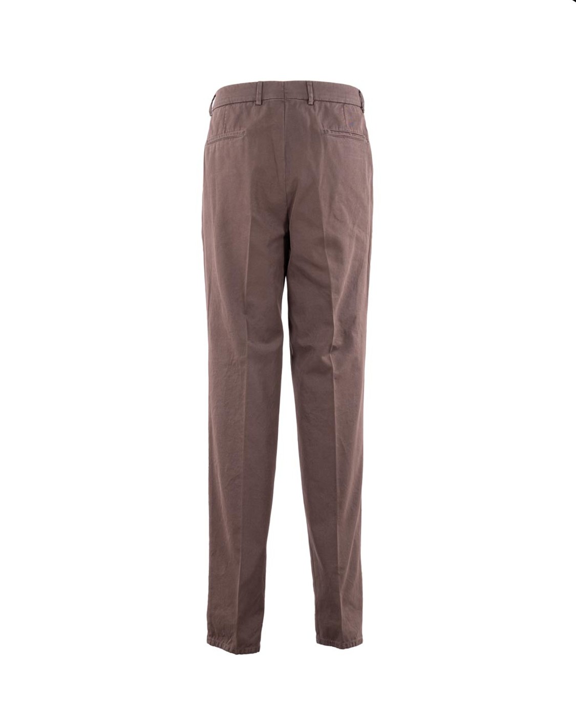 shop BRUNELLO CUCINELLI  Pantalone: Brunello Cucinelli pantaloni in cotone.
Chiusura a zip con doppio bottone e controbottone.
Passanti per cintura.
Tasche frontali americane con taschino e tasche posteriori a filetto con bottone.
Pences frontali.
Composizione: 100% COTONE.
Made in Italy.. M252UE1450-C6026 number 8533829